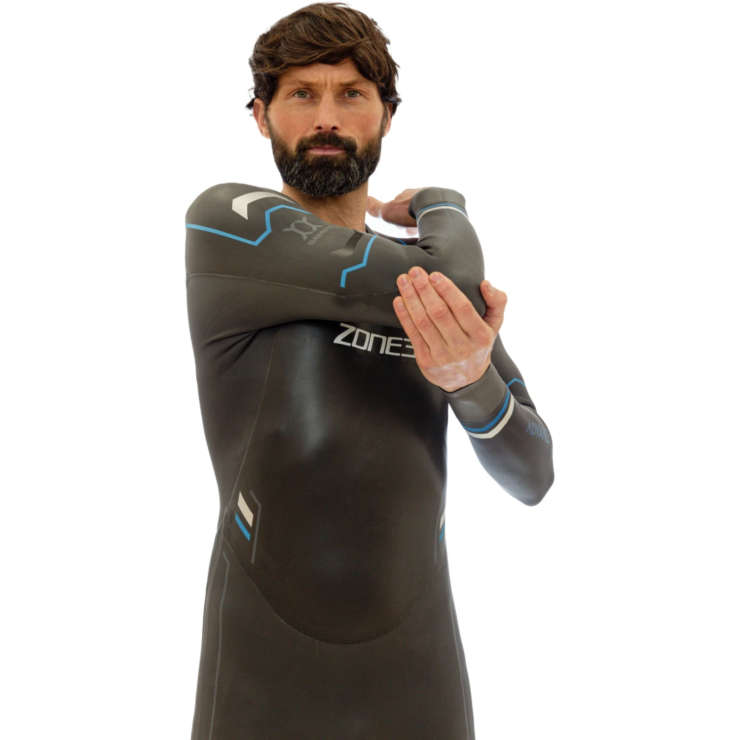 Zone3 Advance Wetsuit - Black/blue/gunmetal - B-Keus 7 Zone3 Advance Wetsuit - Black/blue/gunmetal - B-Keus - Afbeelding 5