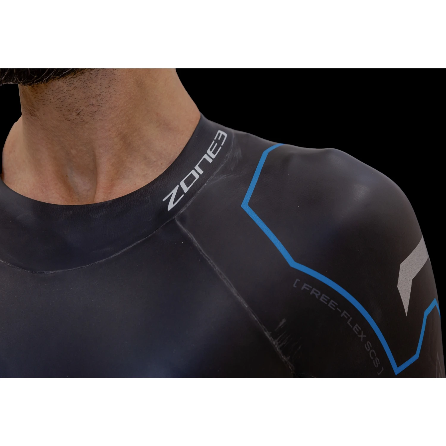 Zone3 Advance Wetsuit - Black/blue/gunmetal - B-Keus 8 Zone3 Advance Wetsuit - Black/blue/gunmetal - B-Keus - Afbeelding 6