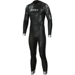 Zone3 Agile Wetsuit - Black/silver/gunmetal -Aqua Verkoop zone3 mens agile wetsuit black silver gunmetal 1 978367