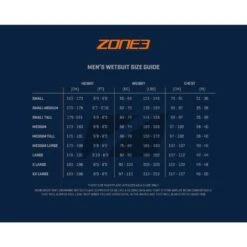 Zone3 Men's Aspect Breaststroke Wetsuit - Black/blue/orange -Aqua Verkoop zone3 mens aspect breaststroke wetsuit blackblueorange 3 942990