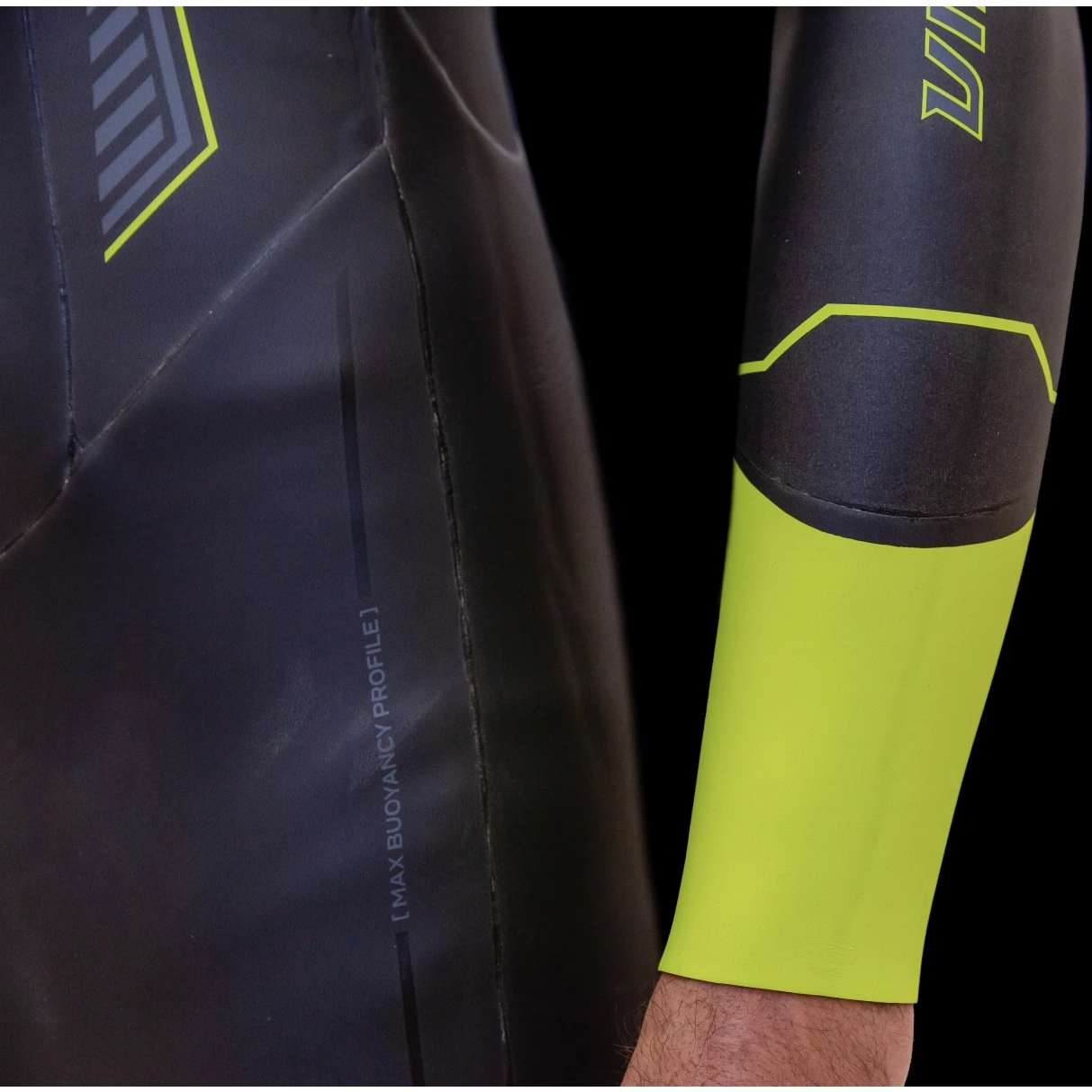 Zone3 Vision Wetsuit - Black/lime/gunmetal 9 Zone3 Vision Wetsuit - Black/lime/gunmetal - Afbeelding 7