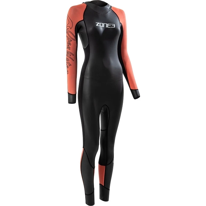 Zone3 Venture Women's Wetsuit - Black/orange 3 Zone3 Venture Women's Wetsuit - Black/orange