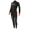 Zone3 Women's Aspect Breaststroke Wetsuit - Black/blue/orange -Aqua Verkoop zone3 womens aspect breaststroke wetsuit blackblueorange 1 942985