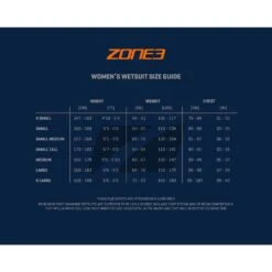 Zone3 Women's Aspect Breaststroke Wetsuit - Black/blue/orange -Aqua Verkoop zone3 womens aspect breaststroke wetsuit blackblueorange 3 942991