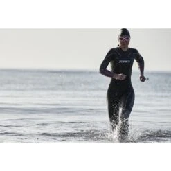 Zone3 Women's Aspire Wetsuit - Black -Aqua Verkoop zone3 womens aspire wetsuit black 7 1195937