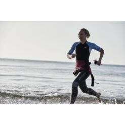 Zone3 Women's Aspire Wetsuit - Black -Aqua Verkoop zone3 womens aspire wetsuit black 8 1195938