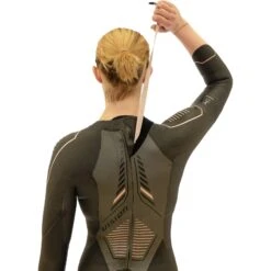 Zone3 Women's Vision Wetsuit - Black/rose Pink/gunmetal -Aqua Verkoop zone3 womens vision wetsuit black rose pink gunmetal 4 979384