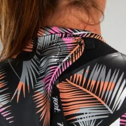 ZOOT Dames Kona 2.0 Wetsuit - Pink Flora -Aqua Verkoop zoot women kona 2 0 wetsuit pink flora 5 1462396